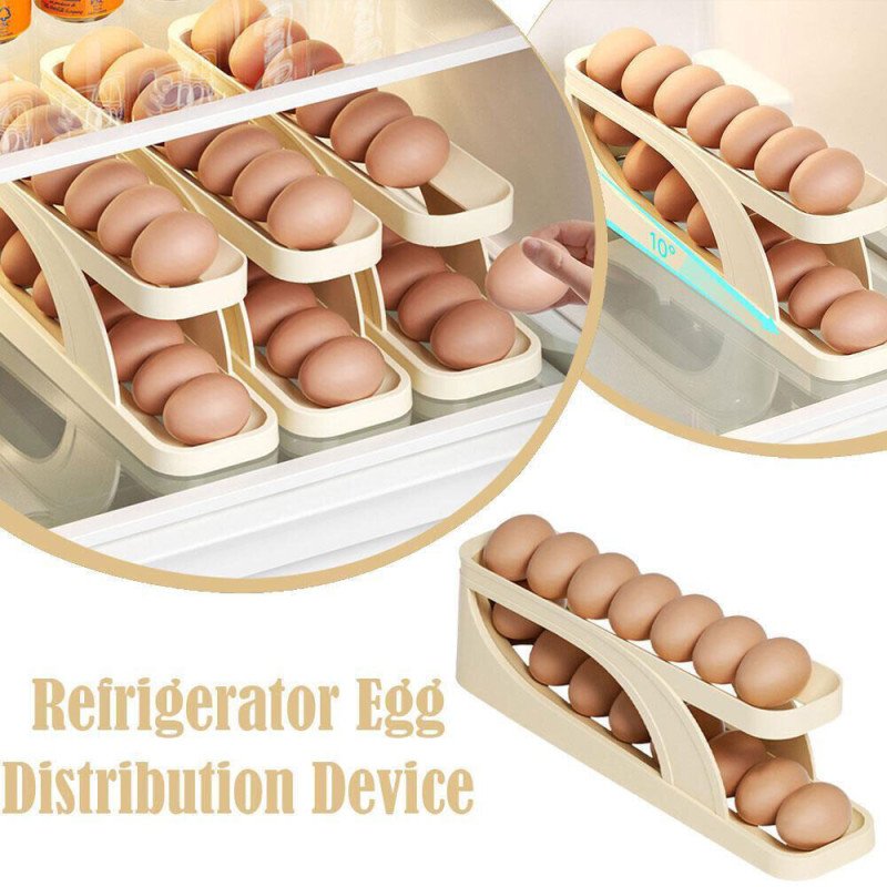 Double-Layer Egg Dispenser 4p