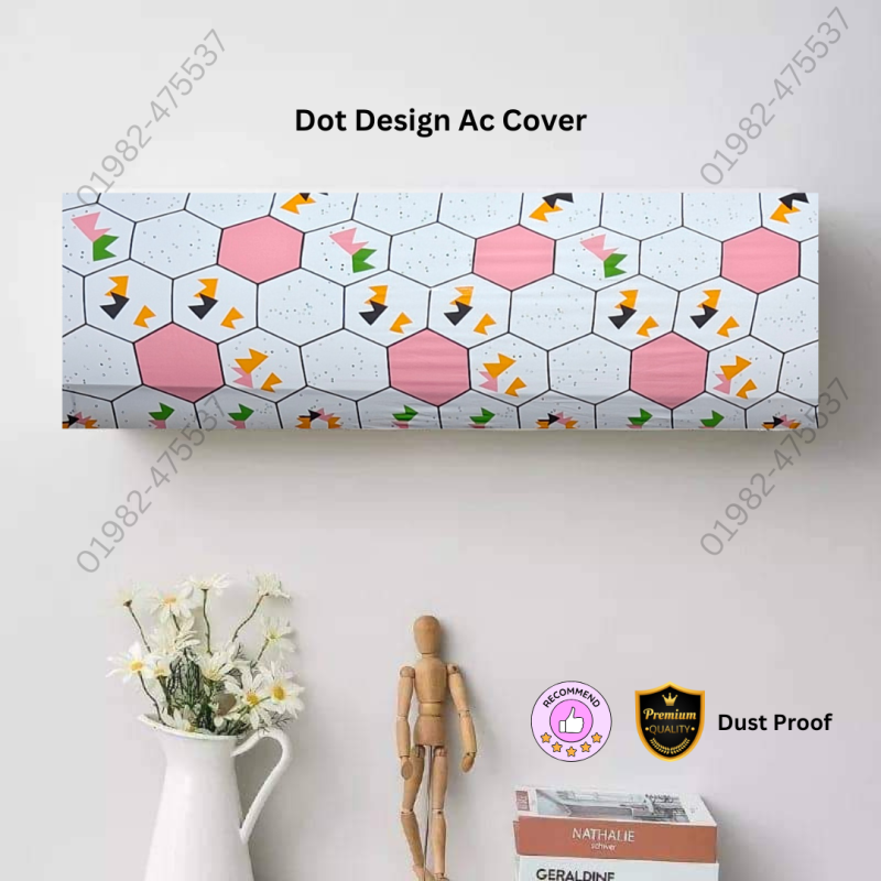 Ac Cover Dot Design 1 Ton Size