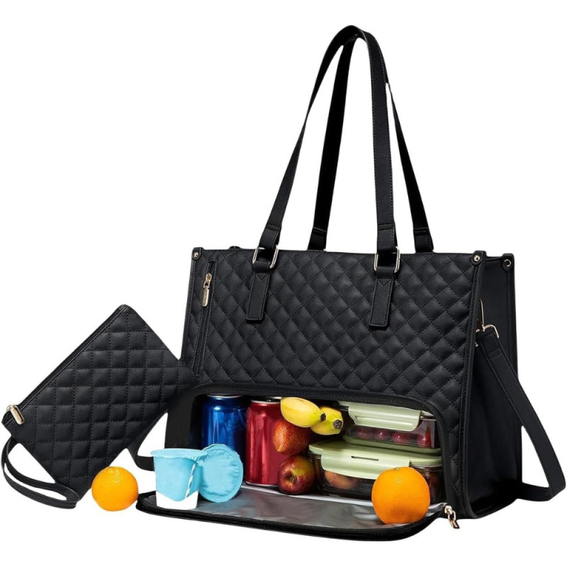 2 in 1 Tote Bag With Viral Pocket Design Luxury Bag.