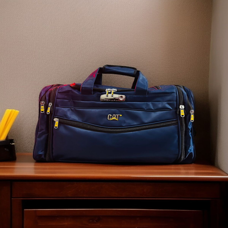 Super Big CAT Travel bag Blue + সাথে ডেলিভারি চার্জ ফ্রি