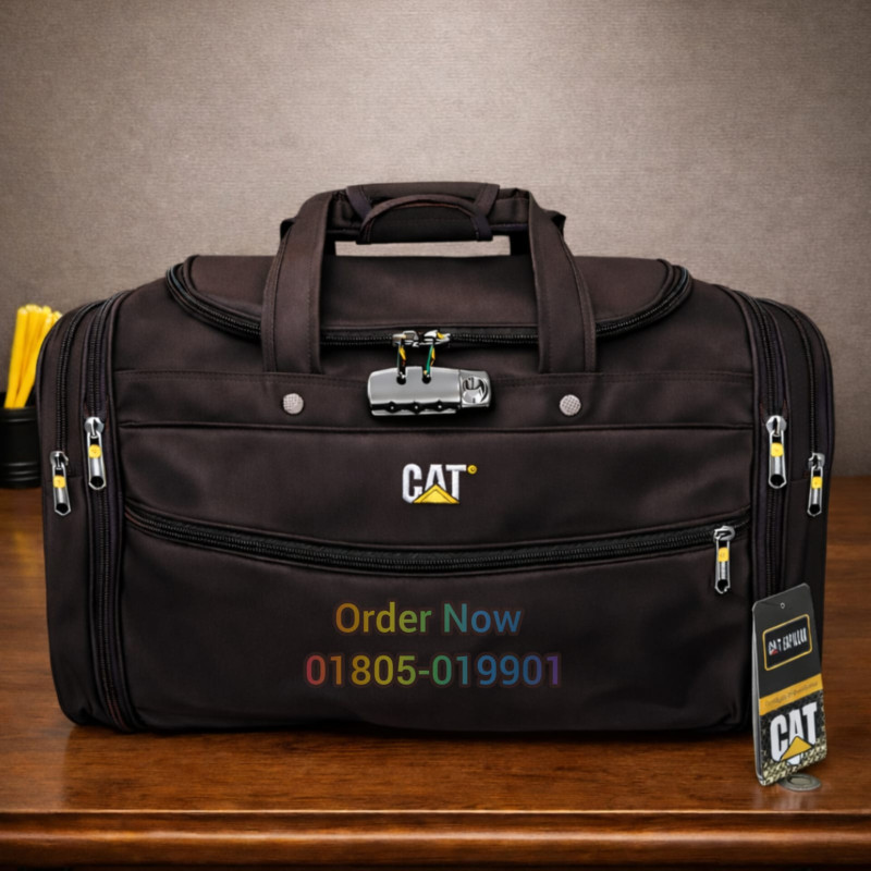 Super Big CAT Travel bag Coffee + সাথে ডেলিভারি চার্জ ফ্রি