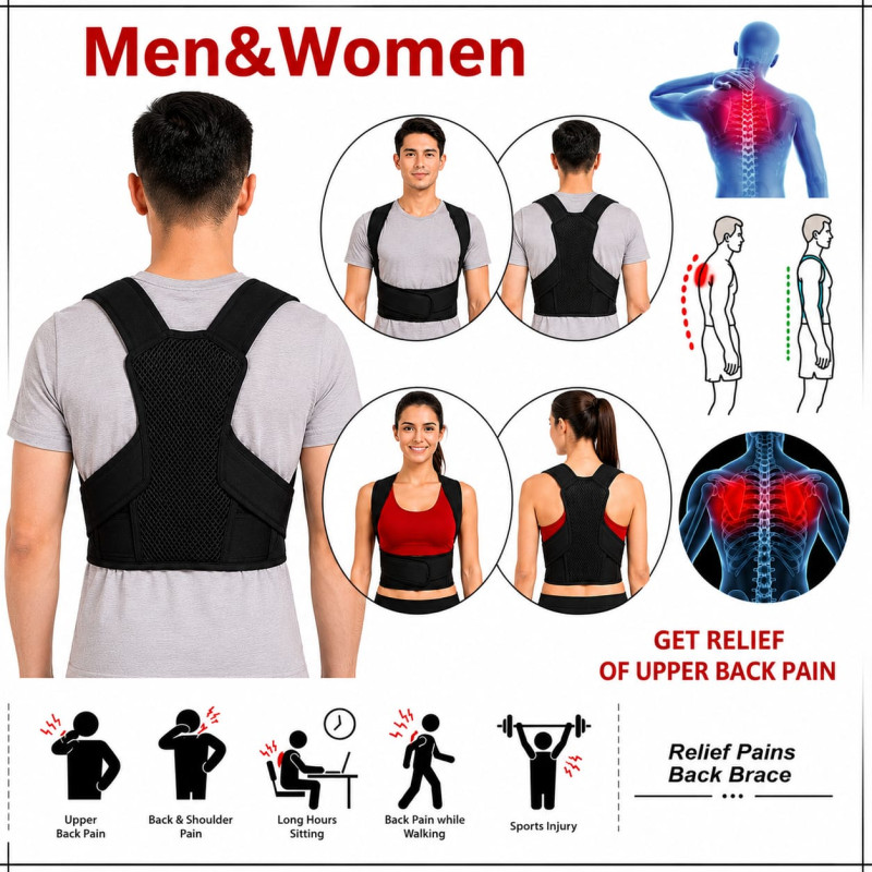 Supreme Posture Corrector Belt M Size ( upto 50Kg )
