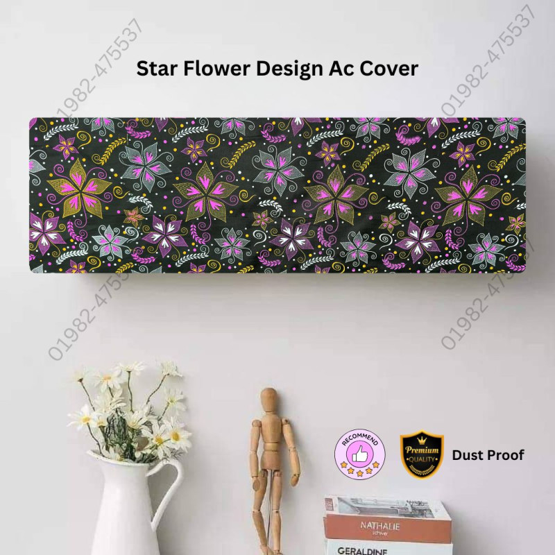 Original Star And Flower Ac Cover 1 Ton Size